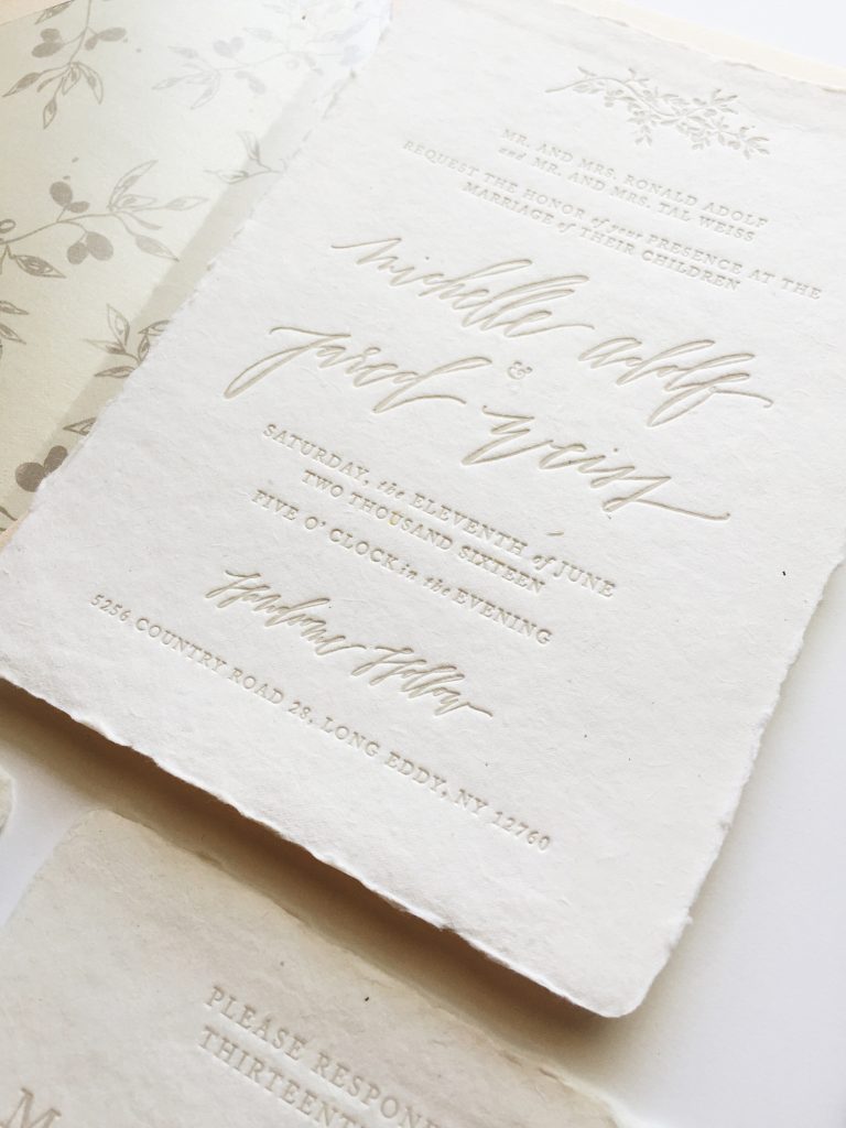 Paris Is For Lovers - Romantic Calligraphy Invitation Suite