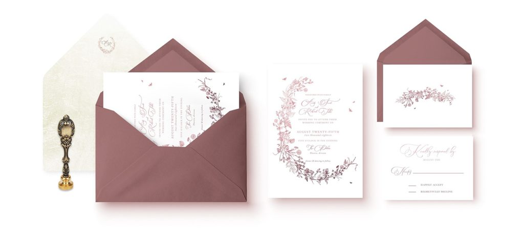 foil-and-ink-custome-invitation-wonderland-burgundy