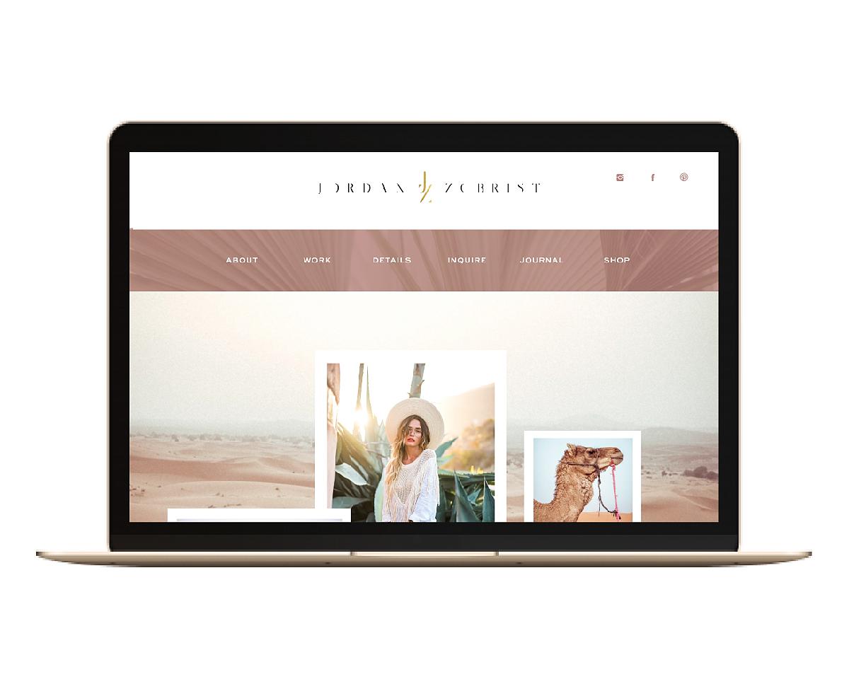 Jordan Zobrist Website Design